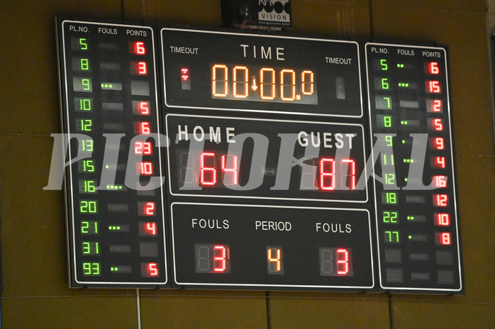 Basketball Superliga 2024/25, Grunddurchgang 4.Runde, DBB Wels vs Klosterneuburg,

