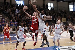 Basketball ABL 2015/16 Playoff Halbfinale Spiel 1  Oberwart Gunners vs BC Vienna