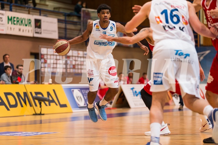 Basketball, ABL 2017/18, Grunddurchgang 9.Runde, Oberwart Gunners, BC Vienna, Gregg Denzel (9)