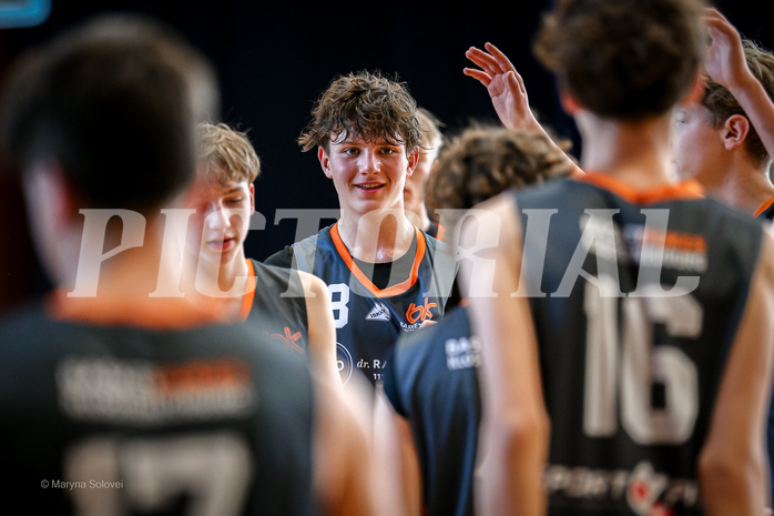 23.03.2025 Österreichischer Basketballverband 2024/25, SLMU16, Post SV Wien vs. Basket Dukes