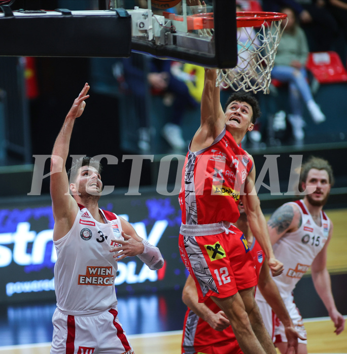 Basketball Superliga 2023/24, Grunddurchgang 2.Runde BC Vienna vs. Traiskirchen Lions


