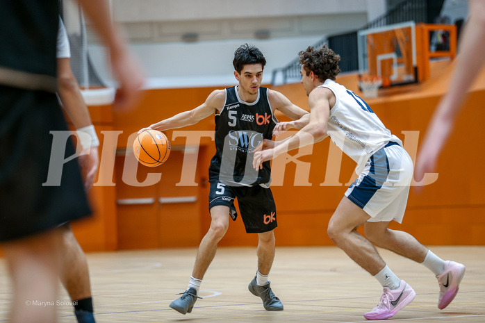 26.01.2025 Österreichischer Basketballverband 2024/25, SLMU19, Vienna Timberwolves vs. Basket Dukes