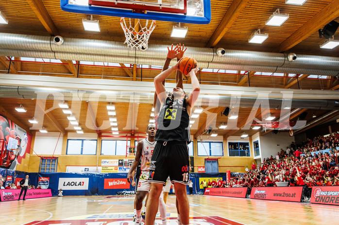 Basketball, Basketball Austria CUP 2023/24, Finale, Traiskirchen Lions, Flyers Wels, Renato Poljak (16)