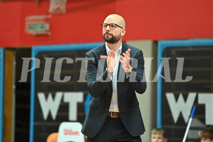 Basketball, Superliga 2024/25, Grunddurchgang 17.Runde, Flyers Wels vs. BBC Nord Dragonz,