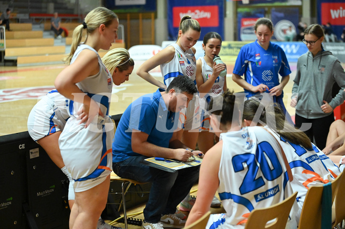 Basketball Superliga 2023/24, Grunddurchgang 7.Runde,DBB LZ OÖ vs UBSC Graz,