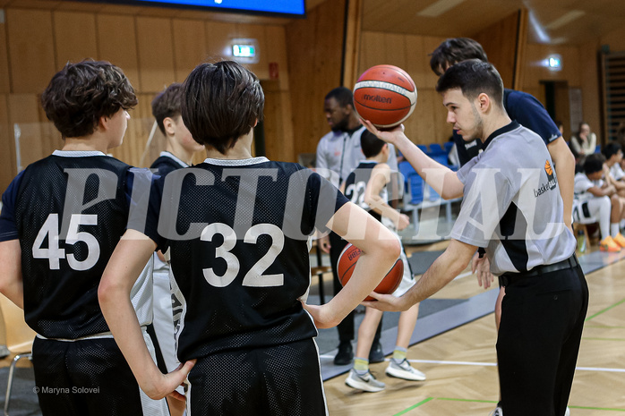 22.03.2025 Österreichischer Basketballverband 2024/25, SLMU14, Vienna Giants vs. BBC Nord Dragonz 