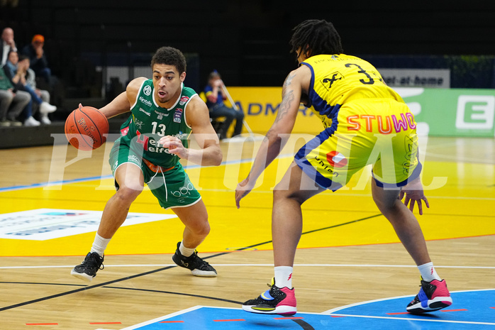 Basketball Superliga 2021/22, 10. Platzierungsrunde, UBSC Graz vs. Kapfenberg


