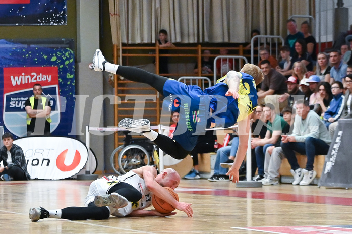 Basketball, Superliga 2024/25, 9. Plazierungsrunde, Flyers Wels vs. UBSC Graz,
