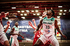 Basketball, FIBA EuroBasket 2025 Qualifiers , , AUSTRIA, IRELAND, Jakob PÖLTL (12)