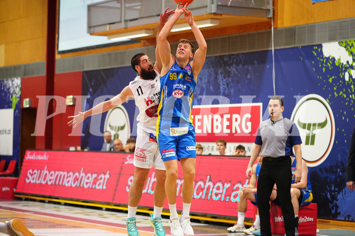 Win2day Basketball Superliga 2024/25, Grunddurchgang, 3. Runde, Kapfenberg vs. St.Pölten


