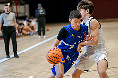 02.03.2025 Österreichischer Basketballverband 2024/25, SLMU16 Basket Flames WAT vs. FCN Baskets Wels