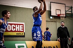 Basketball, ABL 2017/18, Grunddurchgang 29.Runde, UBSC Graz, Oberwart Gunners, Marcel White (13)