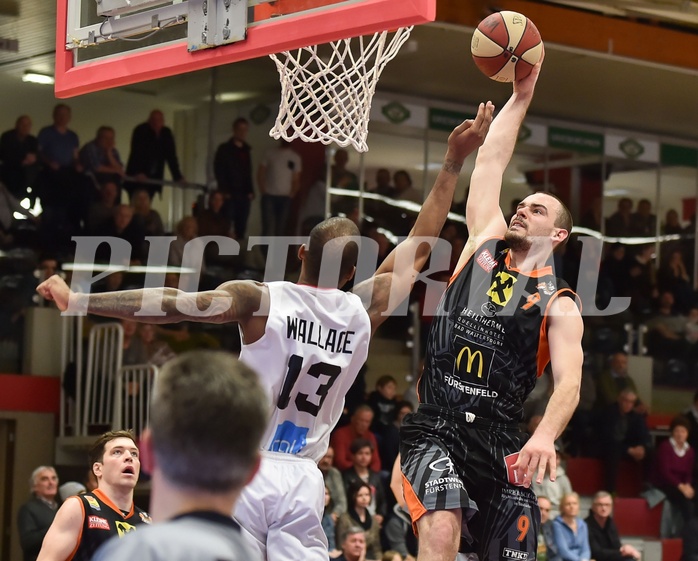 Basketball ABL 2015/16 Grunddurchgang 30.Runde WBC Wels vs F