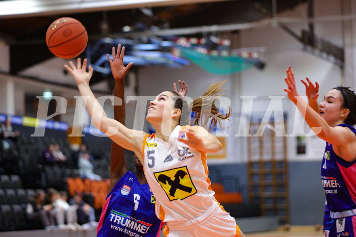 Basketball Damen Superliga 2022/23, Grunddurchgang 14.Runde BK Duchess Klosterneuburg vs. UBSC Graz



