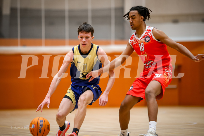 19.01.2025 Österreichischer Basketballverband 2024/25, SLMU19, BC Vienna vs UBSC Gratzer Stahl Graz
