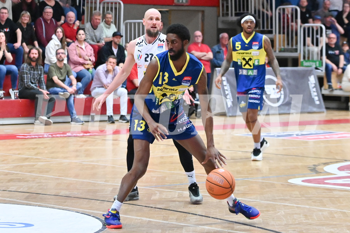 Basketball, Superliga 2024/25, 9. Plazierungsrunde, Flyers Wels vs. UBSC Graz,

