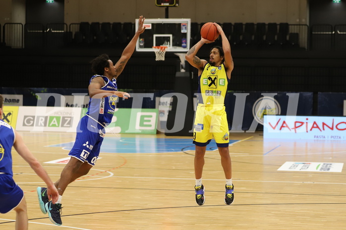 Basketball Superliga 2021/22, Grunddurchgang 16.Runde UBSC Graz vs. Gmunden Swans
