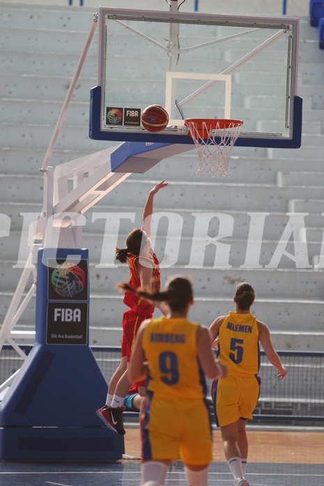 FIBA Europe EC U20 Women Division B Romania vs Montenegro