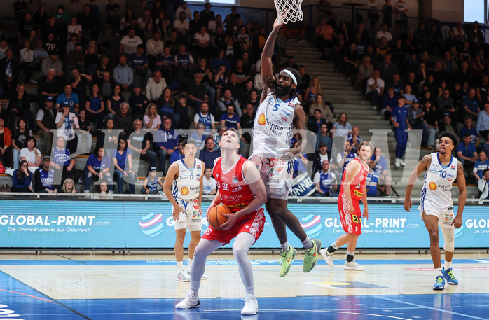 Basketball Superliga 2024/25, Playoffs, Halbfinale Spiel 3 Oberwart Gunners vs. Traiskirchen Lions


