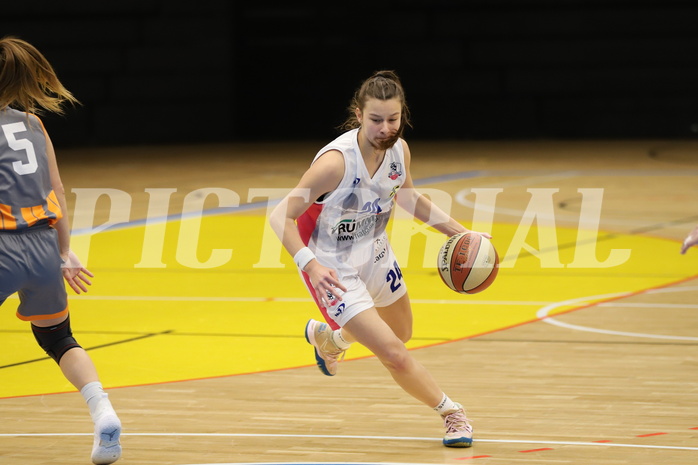27.02.2022, Basketball Damen Superliga 2021/22, Grunddurchgang, 13.Runde,  
UBSC-DBBC Graz vs. BK Duchess