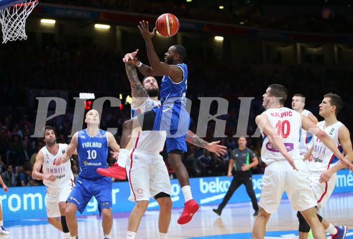 Basketball Eurobasket 2015  Team Serbia vs. Team Finland


