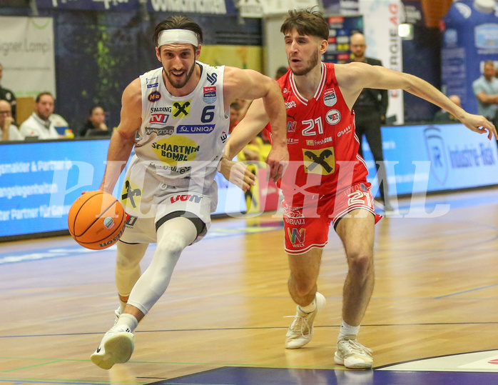 Basketball Superliga 2024/25, Grunddurchgang 20.Runde Gmunden Swans vs. Flyers Wels