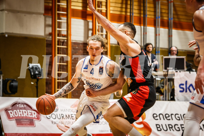 Basketball, Basketball Austria, Cup Final Four 2021/22 
Herren Cupfinale, BC GGMT Vienna, Oberwart Gunners, Travis Atson (4)