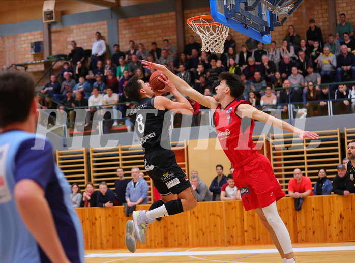 Basketball Zweite Liga 2022/23, Playoff, Semifinale Spiel 1 Mistelbach Mustangs vs. Mattersburg Rocks


