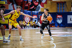 Basketball, Basketball Zweite Liga 2024/25, Grunddurchgang 19.Runde, Traiskirchen Lions NexGen, Wörthersee Piraten, Jan-Arne Apschner (12)