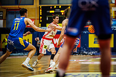 Basketball, Win2Day Superliga 2024/25, Grunddurchgang 4.Runde, Traiskirchen Lions, St. Pölten, Benedikt Güttl (7)