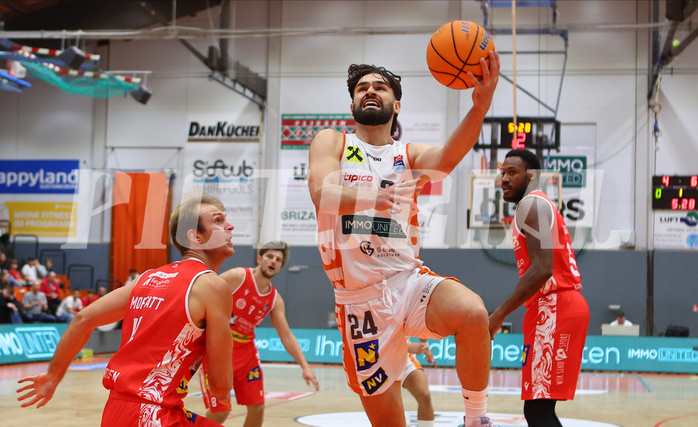 Basketball Superliga 2024/25, Grunddurchgang 5.Runde Klosterneuburg Dukes vs. Traiskirchen Lions