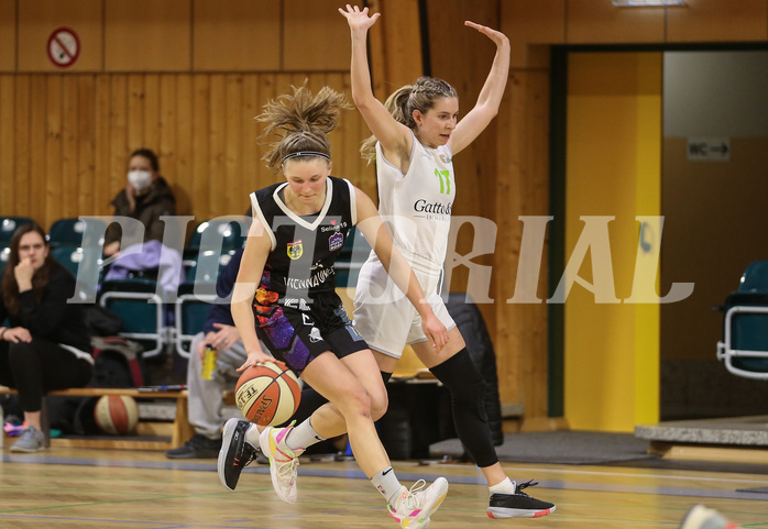 Basketball Damen Superliga 2021/22, Grunddurchgang 8.Runde Basket Flames vs. Vienna United


