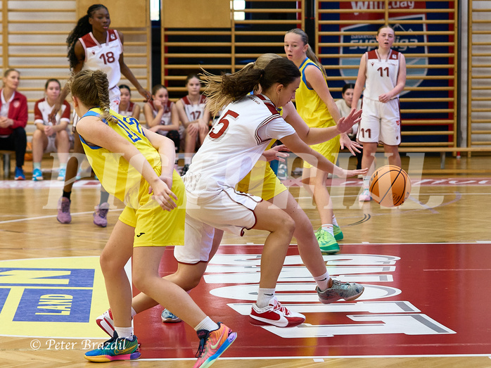 Basketball Superliga 2024/25, SLWU16 Traiskirchen Lionesses vs. UBBC Herzogenburg



