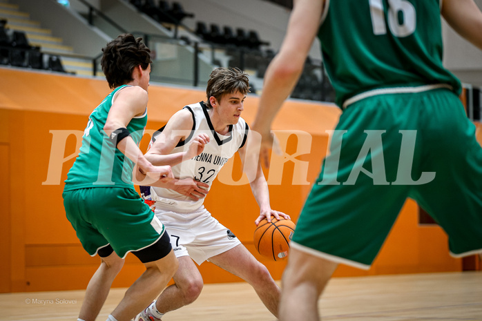 22.03.2025 Österreichischer Basketballverband 2024/25, SLMU19, Vienna United vs. Kapfenberg Bulls 