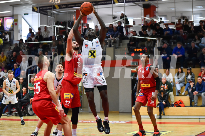 Basketball Superliga 2021/22, 5. Qualifikationsrunde. Flyers Wels vs. Traiskirchen