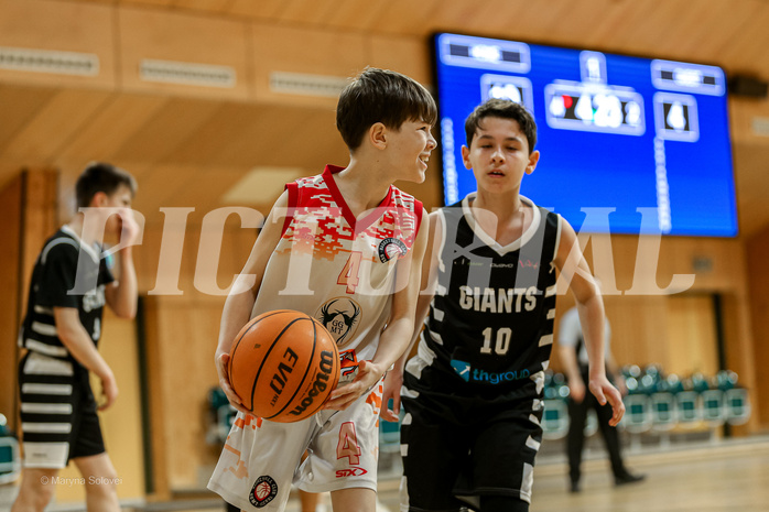 05.04.2025 Österreichischer Basketballverband 2024/25, SLMU14, BC Vienna vs. Vienna Giants 