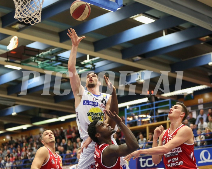 Basketball ABL 2016/17, Grunddurchgang 23.Runde Gmunden Swans vs. BC Vienna