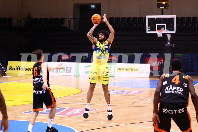 28.10.2023, Graz, Raiffeisen Sportpark Graz, Basketball Austria Cup 2023/24, Achtelfinale, UBSC Raiffeisen Graz vs. CITIES Panthers Fürstenfeld