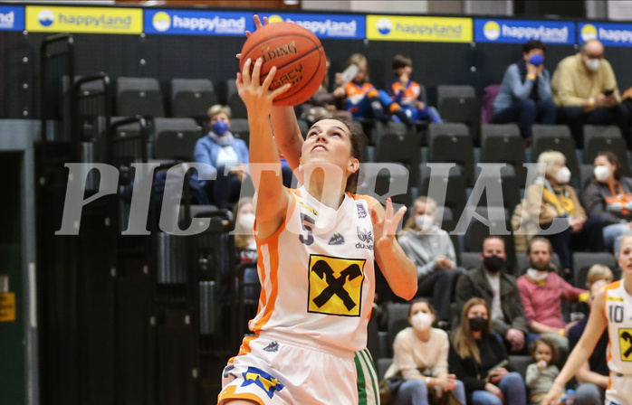 Basketball Damen Superliga 2021/22, Grunddurchgang 8.Runde BK Duchess Klosterneuburg vs. KOS Celovec


