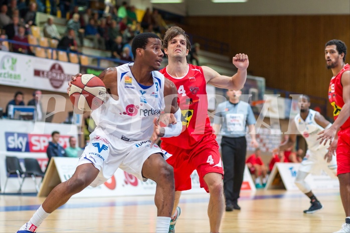 Basketball ABL 2016/17 Grunddurchgang 2.Runde Oberwart Gunners vs WBC Wels