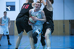 Basketball 2.Bundesliga 2019/20, Grunddurchgang 19.Runde Deutsch Wagram Aligators vs. Mistelbach Mustangs
