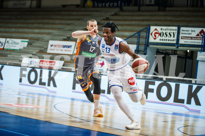 Basketball, bet-at-home Basketball Superliga 2020/21, Platzierungsrunde, 2. Runde, Oberwart Gunners, Klosterneuburg Dukes, 