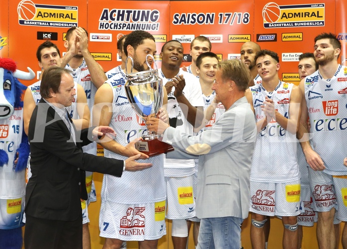Basketball ABL 2017/18, Supercup Kapfenebrg Bulls vs. Oberwart Gunners