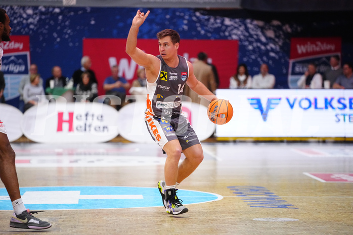 Win2day Basketball Superliga 2024/25, Grunddurchgang, 16. Runde, Kapfenberg vs. Klosterneuburg


