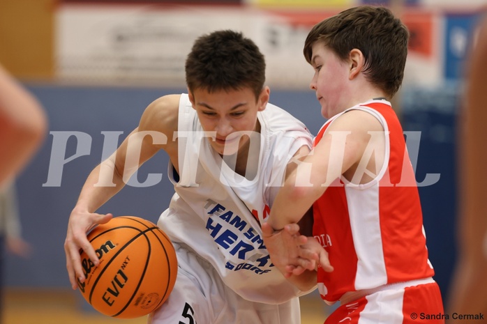 Basketball Superliga 2024/25, SLMU14 Traiskirchen Lions Academy vs. ATSE Graz