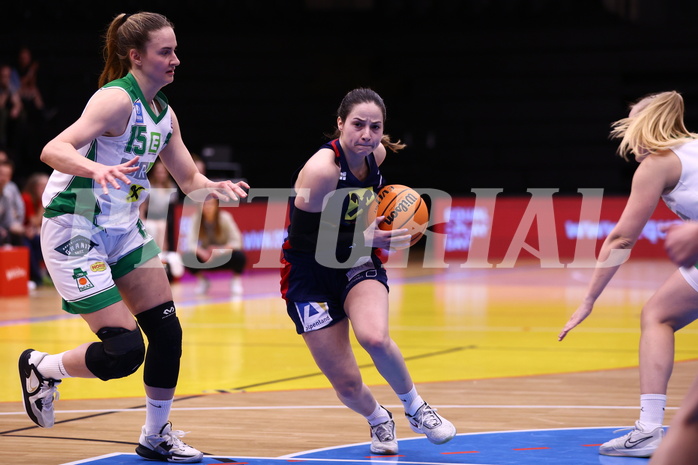 01.04.2024, Graz, Raiffeisen Sportpark, Basketball Damen Superliga 2023/24, Finale, Spiel 2, UBI Holding Graz - SKN St. Pölten Frauen ,  