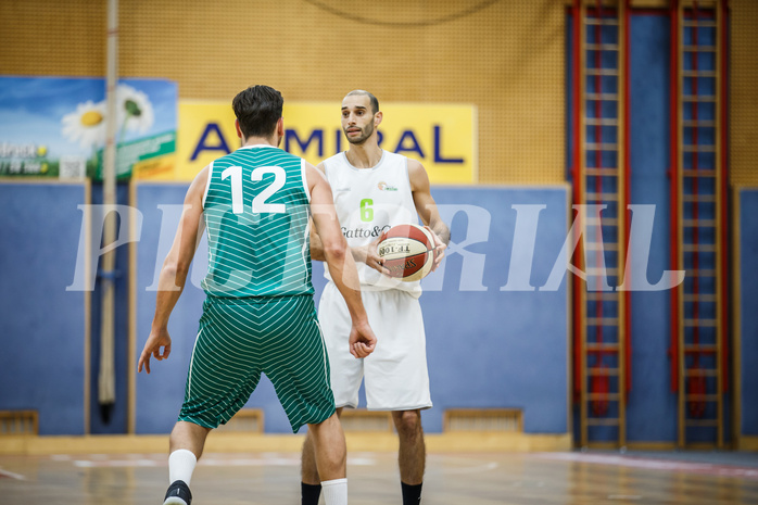 Basketball, Basketball Zweite Liga, Grunddurchgang 22.Runde, Basket Flames, KOS Celovec, Dominik Alturban (6)