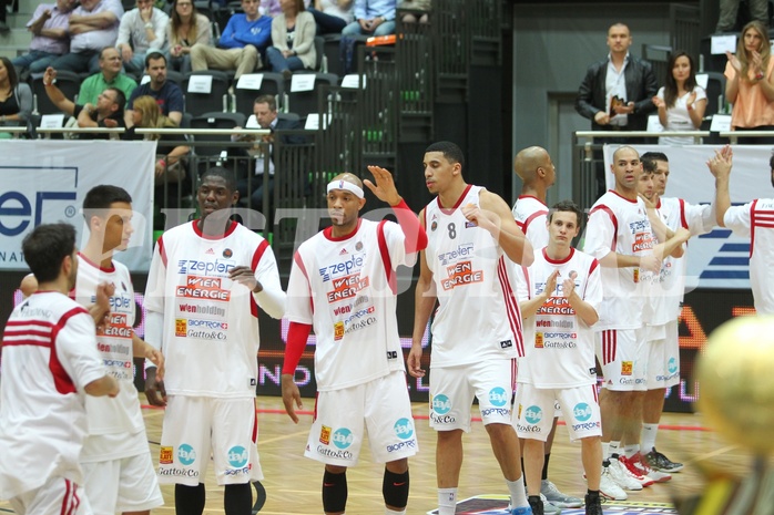 Basketball ABL 2012-13 Snickers-Playoffs Fnale 5.Spiel BC Vienna vs. Oberwart Gunners


