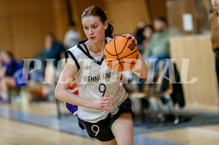 05.04.2025 Österreichischer Basketballverband 2024/25, SLWU16 Vienna United vs. DBB  Basketgirls Wels