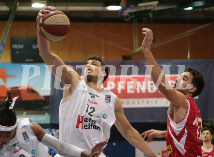 Basketball Superliga 2020/21,  Grunddurchgang 16.Runde, Kapfenberg Bulls vs. Traiskirchen Lions